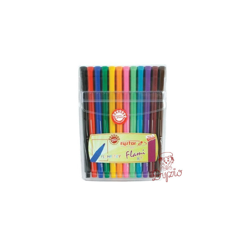 Flamamastry FLAMI RF-1mm 12szt w etui RYSTOR