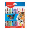 Flamastry Colorpeps animals 12 szt. 845403