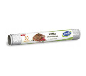 Folia aluminiowa z tłoczeniem w gwiazdki 29cm 50m STELLA ST1-F-0418