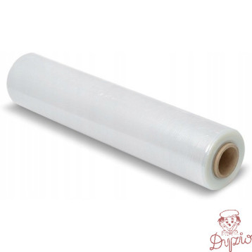 Folia stretch NATUNA 1,5kg 23mic przezroczysta rozciągliwość 170% (około 140m)