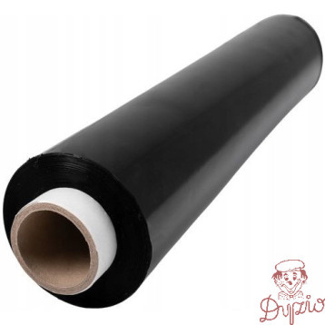 Folia stretch NATUNA 2,5kg 23mic czarna rozciągliwość 170% (około 230m)