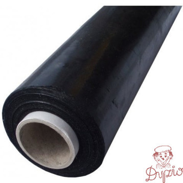 Folia stretch NATUNA 1,5kg 23mic czarna rozciągliwość 170% (około 140m)