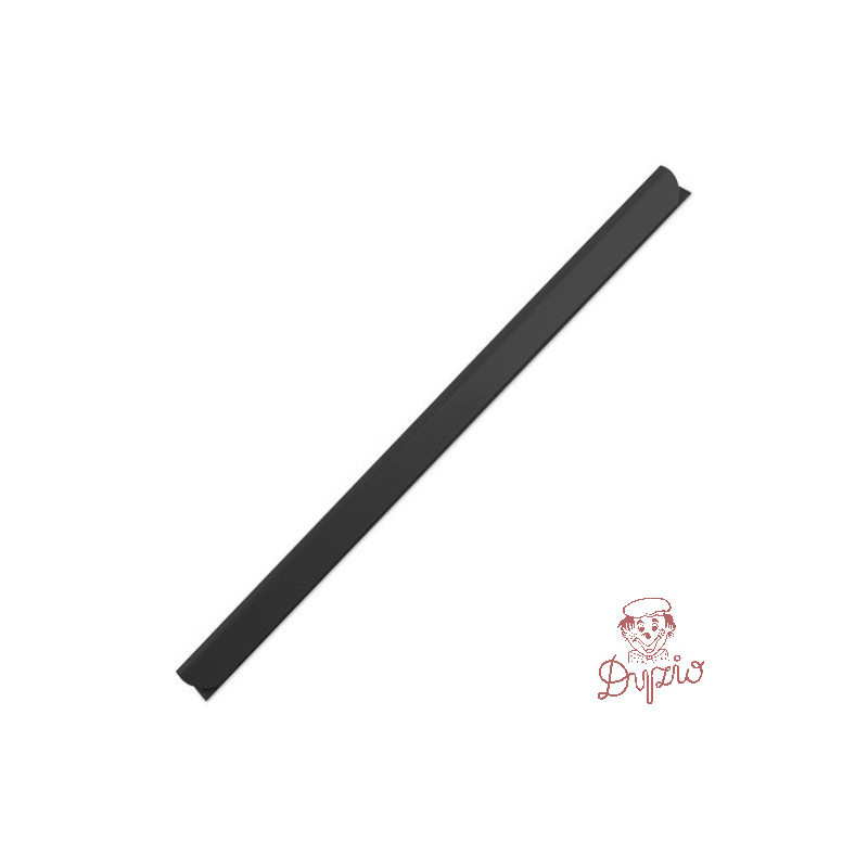 Listwy wsuwane 9mm-50kartek czarne (50sztuk) ARGO 419092