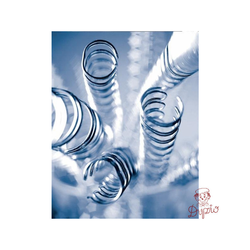 Grzbiety druciane 14.3mm białe (100) 424141 ARGO
