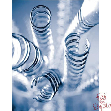 Grzbiety druciane 14.3mm białe (100) 424141 ARGO
