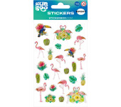 Naklejki 100x200mm FLAMINGI 537783 STICKERBOO