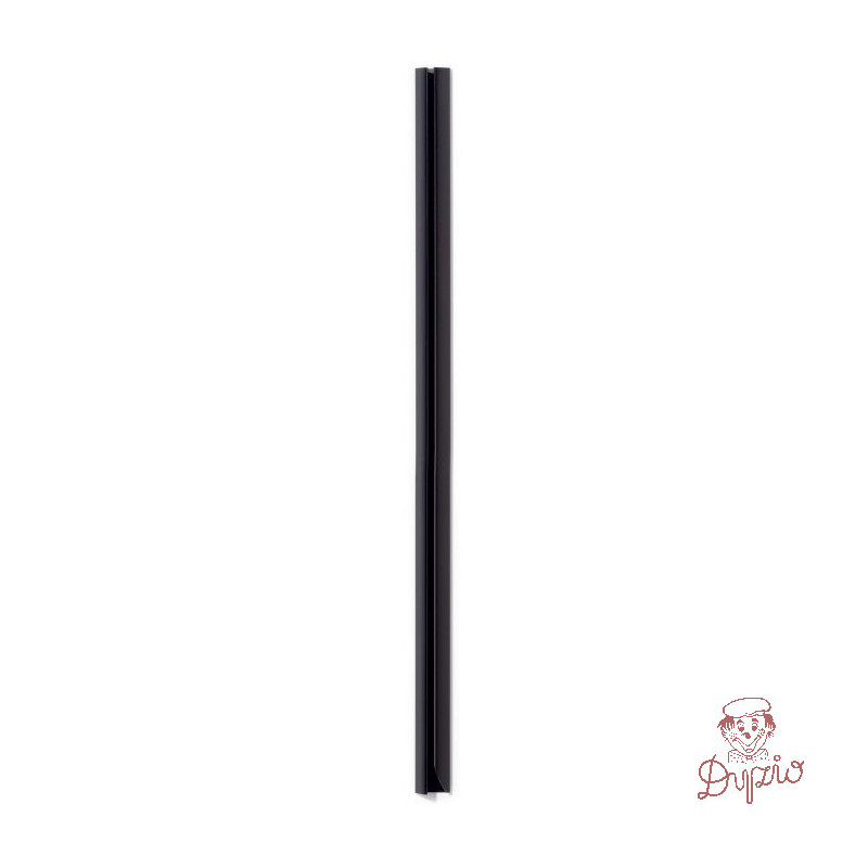 Grzbiety zaciskowe A4 12mm 40-100k(25szt) czarne 291201 DURABLE