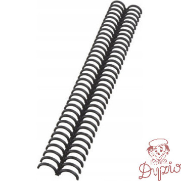 Grzbiety GBC do oprawy Click A4 34R 16mm czarne 387357E