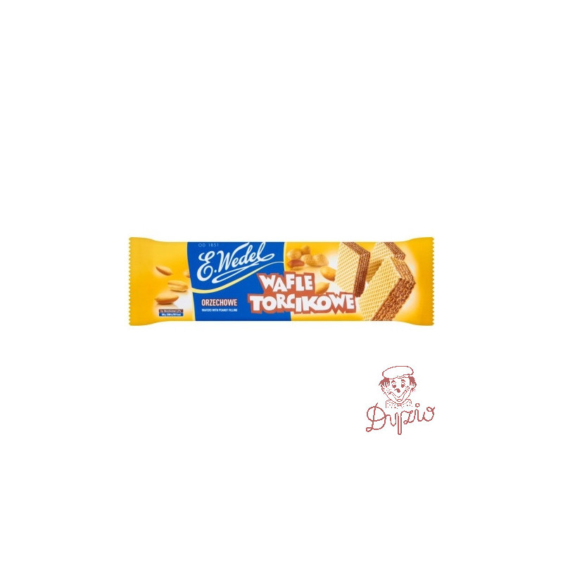 Wafle WEDEL TORCIKOWE ORZECHOWE MINI 160g