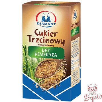 Cukier DIAMANT trzcinowy sypki 500g