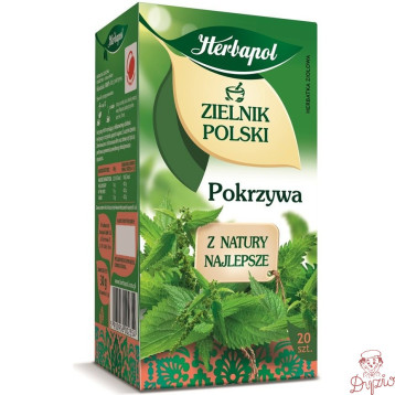 Herbata HERBAPOL ZIELNIK POLSKI (20 torebek) pokrzywa