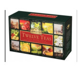 Herbata AHMAD TEA Twelve Teas zestaw (60 kopert x 2g)