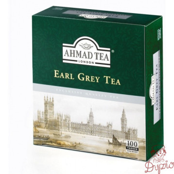 Herbata AHMAD TEA EARL GREY 100t 2g czarna zawieszka