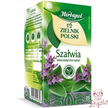 Herbata HERBAPOL ZIELNIK POLSKI (20 torebek) szałwia