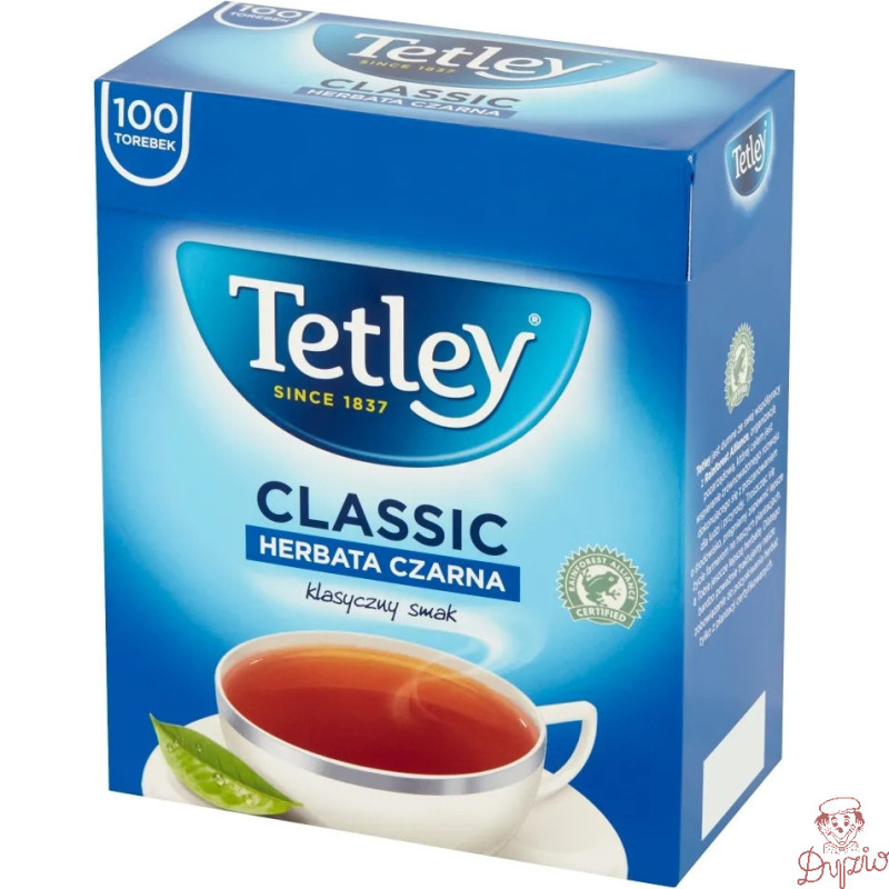 Herbata TETLEY Classic (100 torebek) czarna