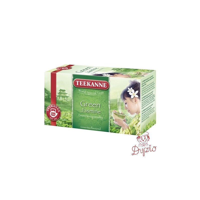 Herbata TEEKANNE zielona (20 kopert x 1,75g) GREEN TEA JAŚMIN