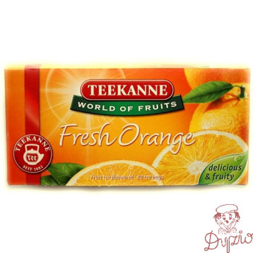Herbata TEEKANNE owocowa (20 torebek x 2,25g) o smaku pomarańczowym FRESH ORANGE