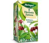 Herbata HERBAPOL zielona (20tb x 1,7g) kwitnąca wiśnia