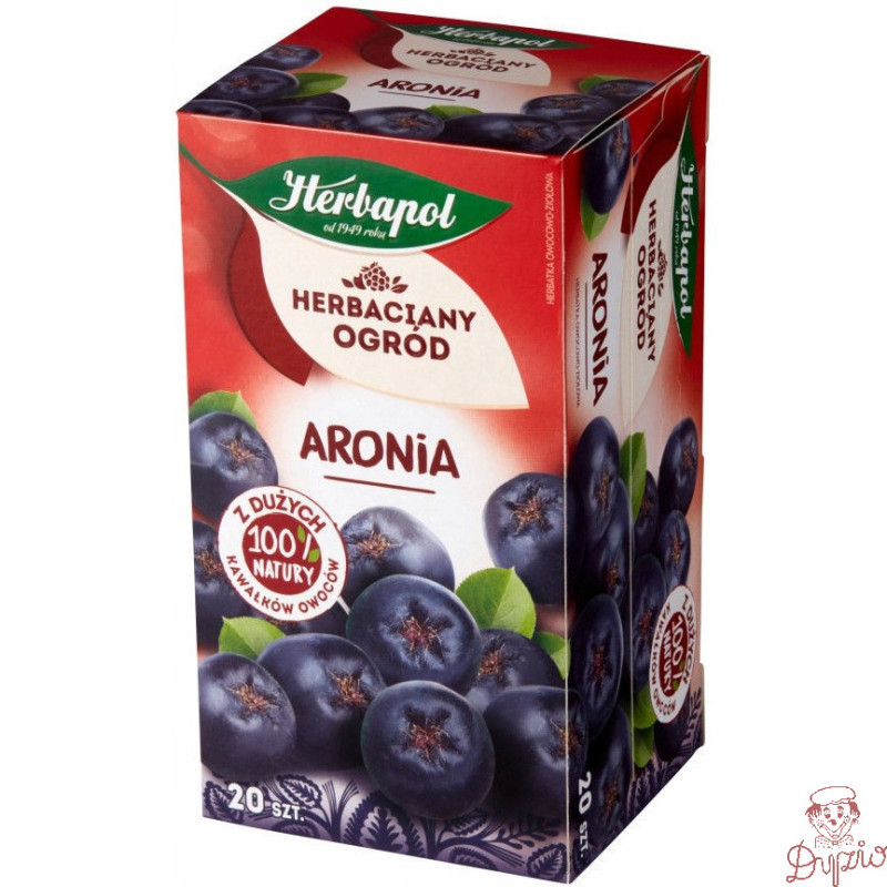 Herbata HERBAPOL owocowo-ziołowa (20 tb) ARONIA 70g HERBACIANY OGRÓD