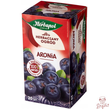 Herbata HERBAPOL owocowo-ziołowa (20 tb) ARONIA 70g HERBACIANY OGRÓD
