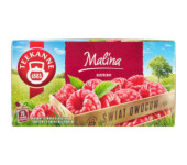 Herbata TEEKANNE owocowa (20 torebek x 2,50g) o smaku Malinowym