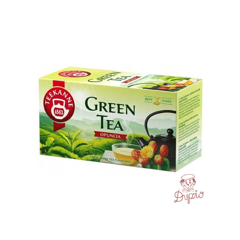 Herbata TEEKANNE zielona (20 torebek x 1,75g) Opuncja