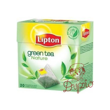 Herbata LIPTON PIRAMID (20 torebek) zielona GREEN TEA NATURE