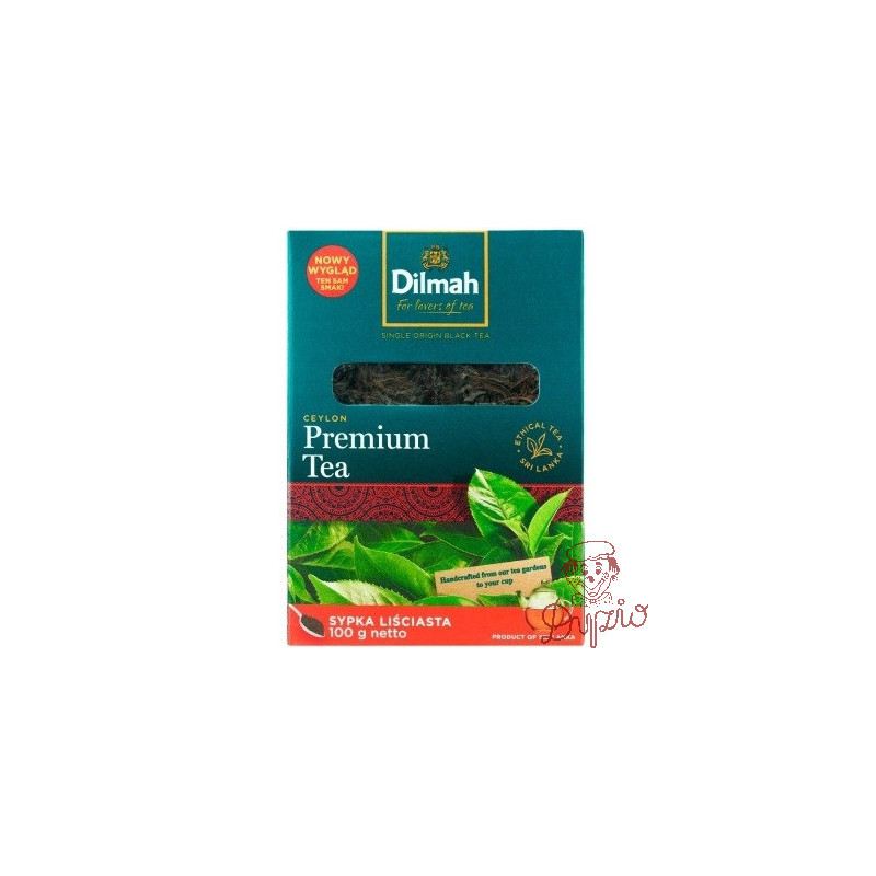 Herbata DILMAH czarna liściasta 100g Premium Tea