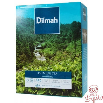 Herbata DILMAH PREMIUM TEA 100szt x2g RG100P PURE CEYLON czarna