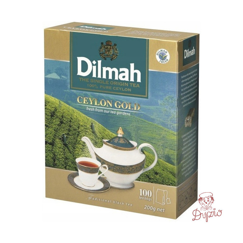 Herbata DILMAH CEYLON GOLD (100 torebek 2g) czarna