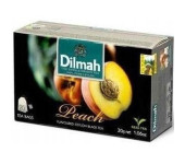 Herbata DILMAH (20 torebek) czarna z aromatem Brzoskwinia