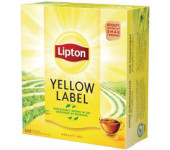 Herbata LIPTON YELLOW LABEL (100 torebek) 2g czarna