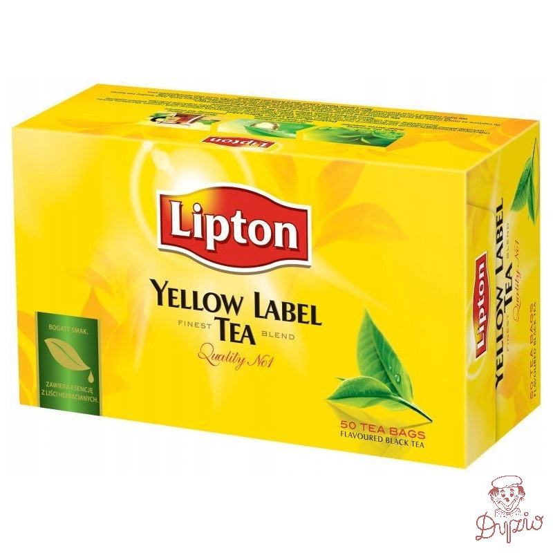 Herbata LIPTON YELLOW LABEL (50 torebek)