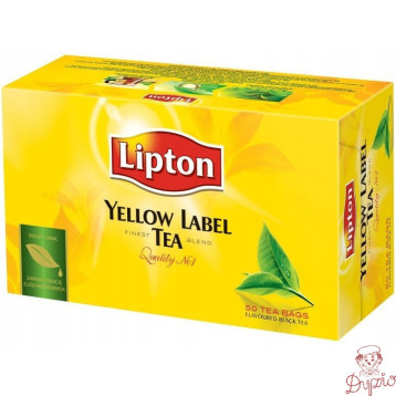 Herbata LIPTON YELLOW LABEL (50 torebek)