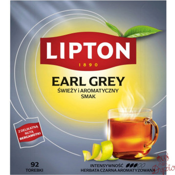 Herbata LIPTON (92 torebki x 1,5g) EARL GREY