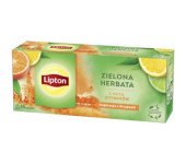 Herbata LIPTON (20 torebek) zielona z nutą cytrusów GREEN CITRUS