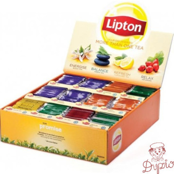 Herbata LIPTON Variety Pack (180 sztuk||12 smaków x 15kopert foliowych)