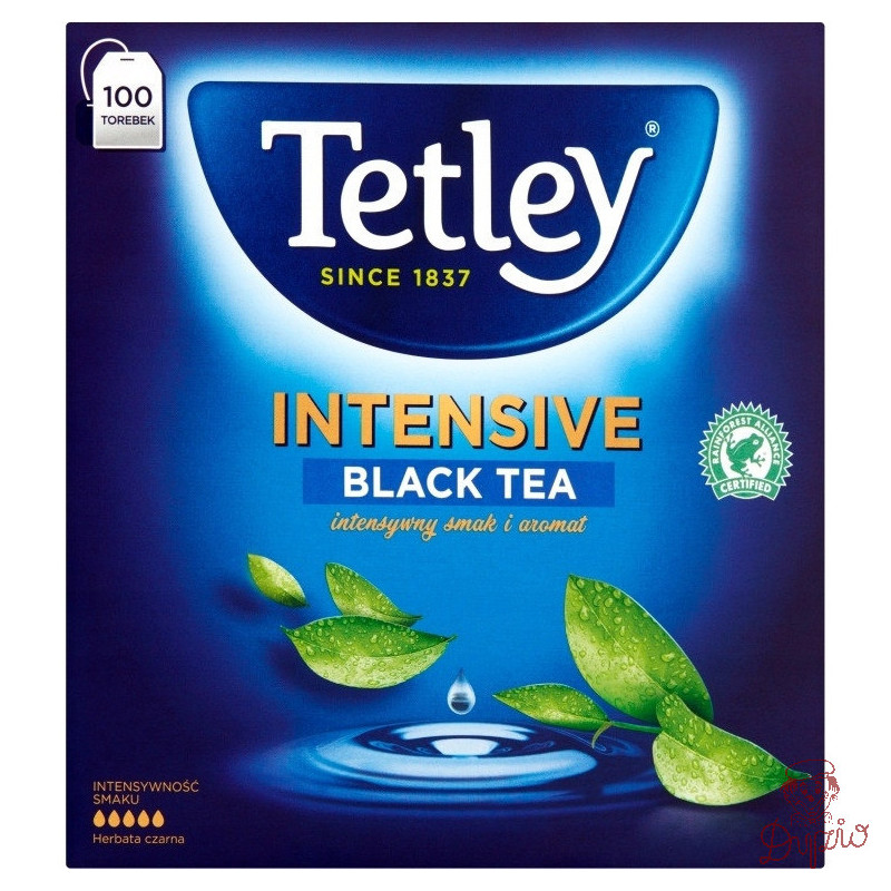 Herbata TETLEY INTENSIVE (100 torebek  2g) czarna