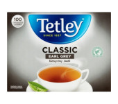Herbata TETLEY EARL GREY (100 torebek bez zawieszki) czarna