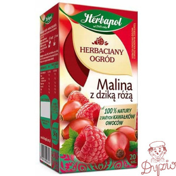 Herbata HERBAPOL owocowo-ziołowa(20 tb) Malina z Dziką różą 54g