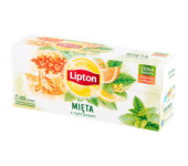 Herbata LIPTON ziołowa (20 torebek) mieta z cytrusami