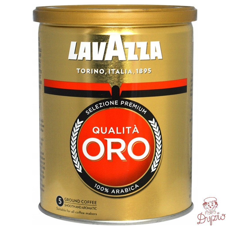 Kawa LAVAZZA QUALITA ORO mielona 250g puszka