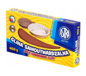 Glina rzeźbiarska samoutwardzalna masa plastyczna 460g beżowa 83810909 ASTRA