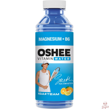 Napój OSHEE VITAMIN WATER Magnez + witamina B6 o smaku cytryny i pomarańczy 555ml z kaucją