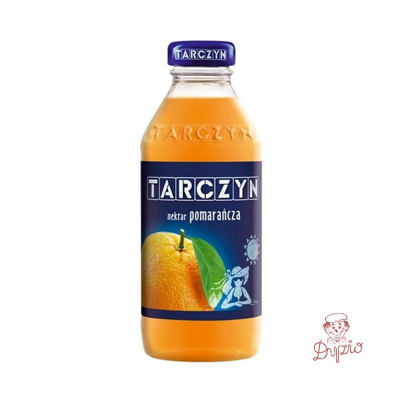 Nektar TARCZYN 0,3l pomarańczowy butelka szkło
