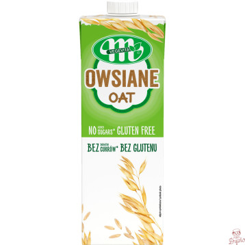Napój MLEKOVITA VEGEVITA 1L Owsiany bez cukru, bez glutenu
