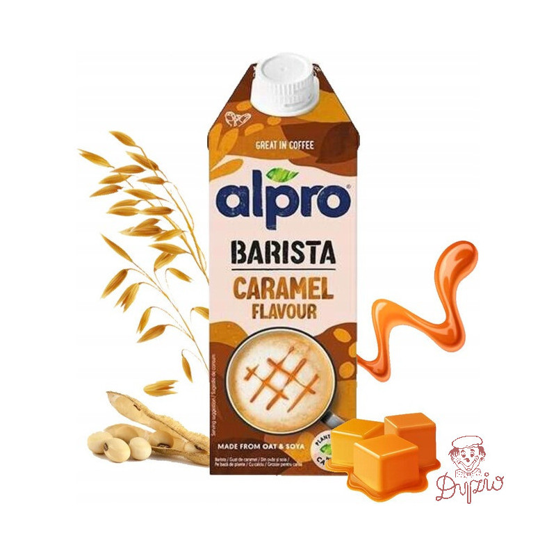 Napój DANONE ALPRO BARISTA 750ml owsiano sojowy o smaku karmelowym