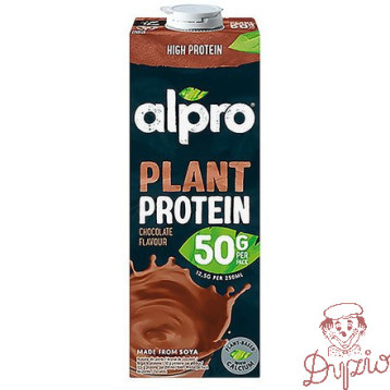 Napój DANONE ALPRO 1L sojowy o smaku czekoladowym 50g białka