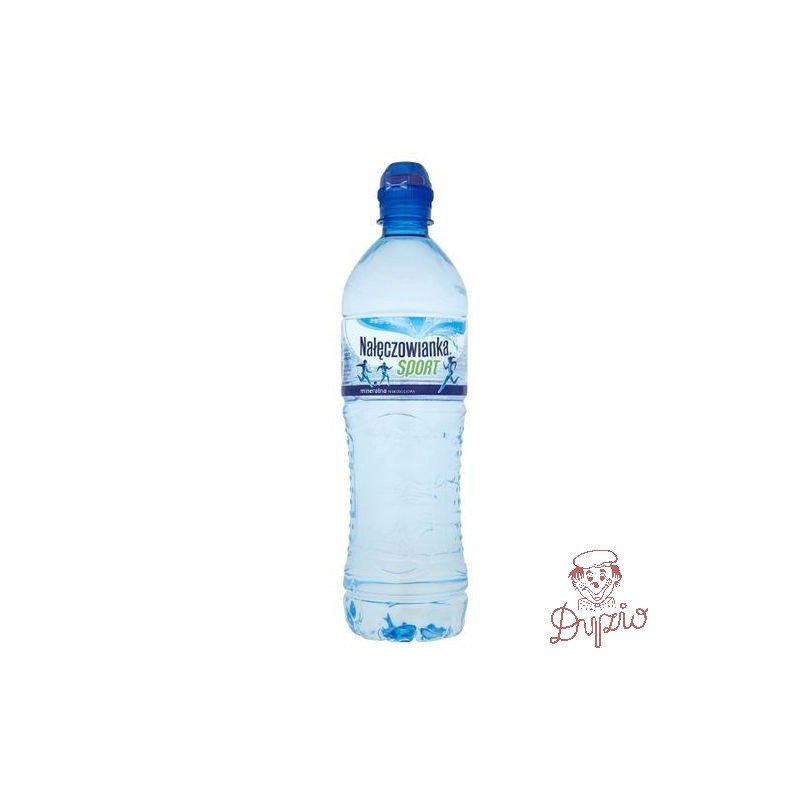 Woda NAŁĘCZOWIANKA SPORT 0,75L (6szt) niegazowana butelka PET z zatyczką, z kaucją