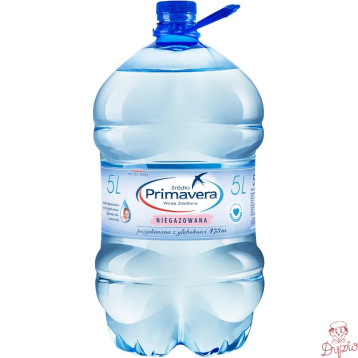Woda źródlana PRIMAVERA 5l niegazowana PET